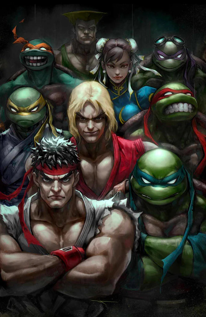 TMNT VS STREET FIGHTER #5 - VIRGIN EXCLUSIVE - LTD 1000