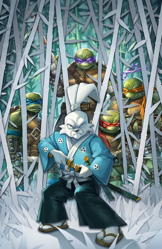 TMNT USAGI YOJIMBO #4 - ALAN QUAH VIRGIN - LTD 800