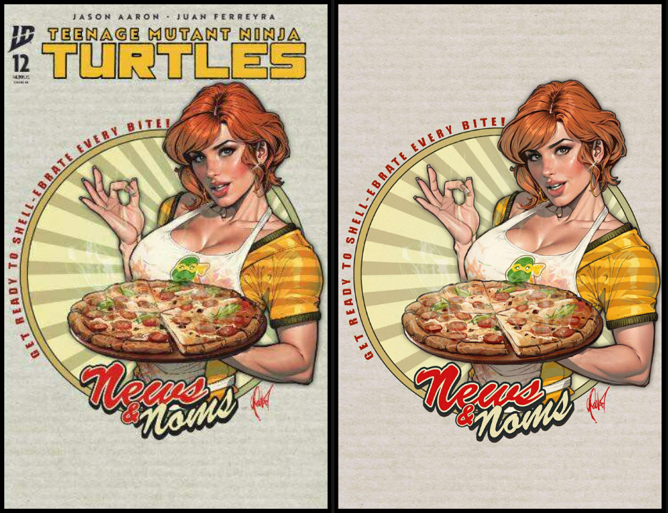 TMNT #12 CEDRIC POULAT - TRADE DRESS & VIRGIN - SET OF 2