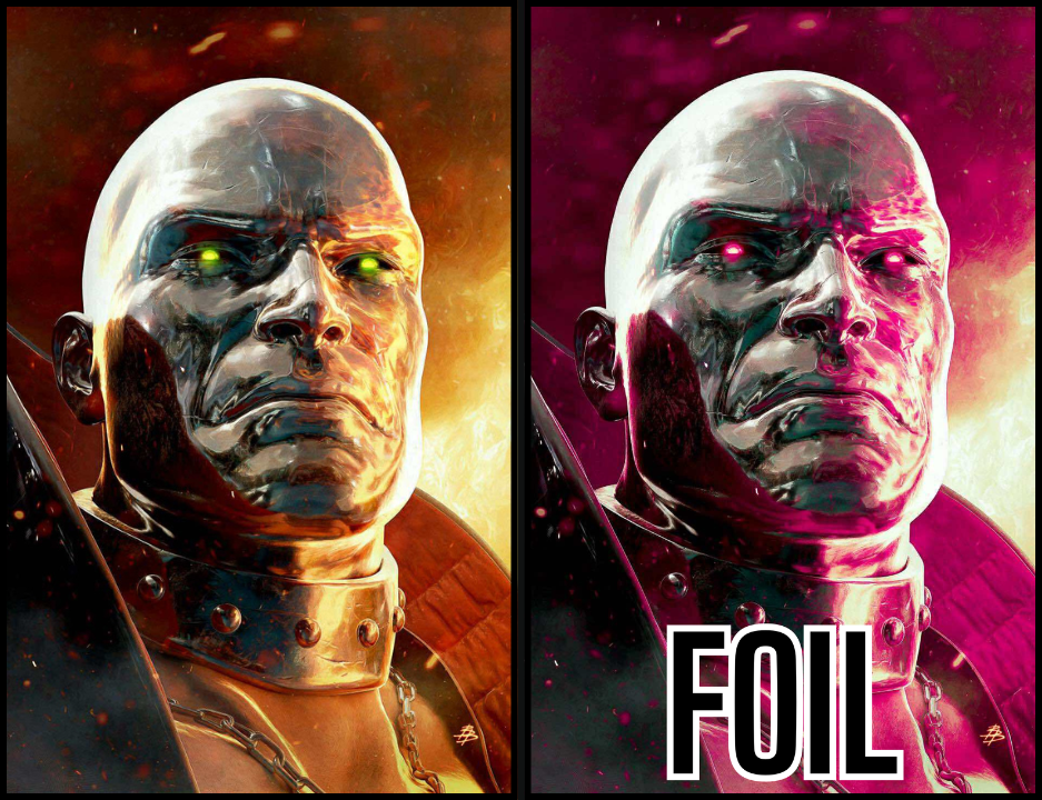 G.I. JOE #14 BJORN - VIRGIN & RED FOIL - SET OF 2