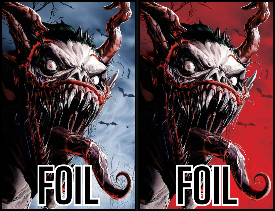 ABSOLUTE BATMAN #15 MAYHEW - BLUE & RED FOIL - SET OF 2