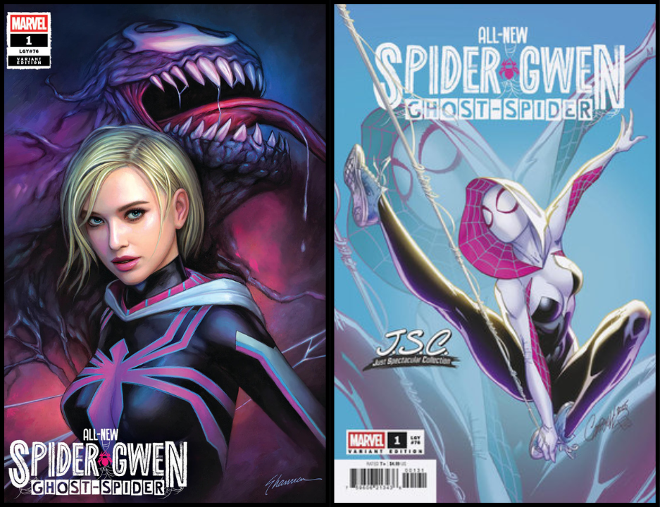 ALL-NEW SPIDER-GWEN: THE GHOST-SPIDER #1 SHANNON MAER TD & CAMPBELL VARIANT - SET OF 2 (RELEASE: 8/20/25)