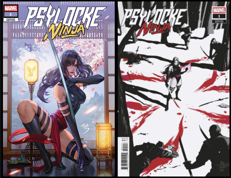 PSYLOCKE NINJA #1 FANYANG - TRADE DRESS & NOGI SAN 1:25 - SET OF 2 (RELEASE: 1/21/26)