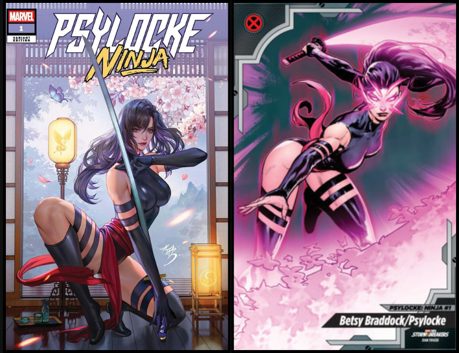 PSYLOCKE NINJA #1 FANYANG - TRADE DRESS & TRADING CARD VARIANT - SET OF 2 (RELEASE: 1/21/26)