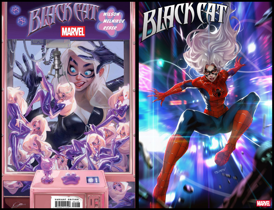 BLACK CAT #1 LOZANO TRADE & DERRICK CHEW VARIANT - SET OF 2 (RELEASE: 8/20/25)