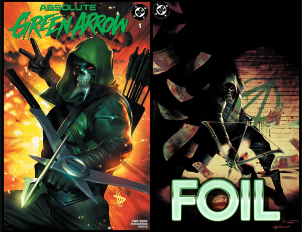 ABSOLUTE GREEN ARROW #1 WILKINS TRADE DRESS & ALBUQUERQUE FOIL
