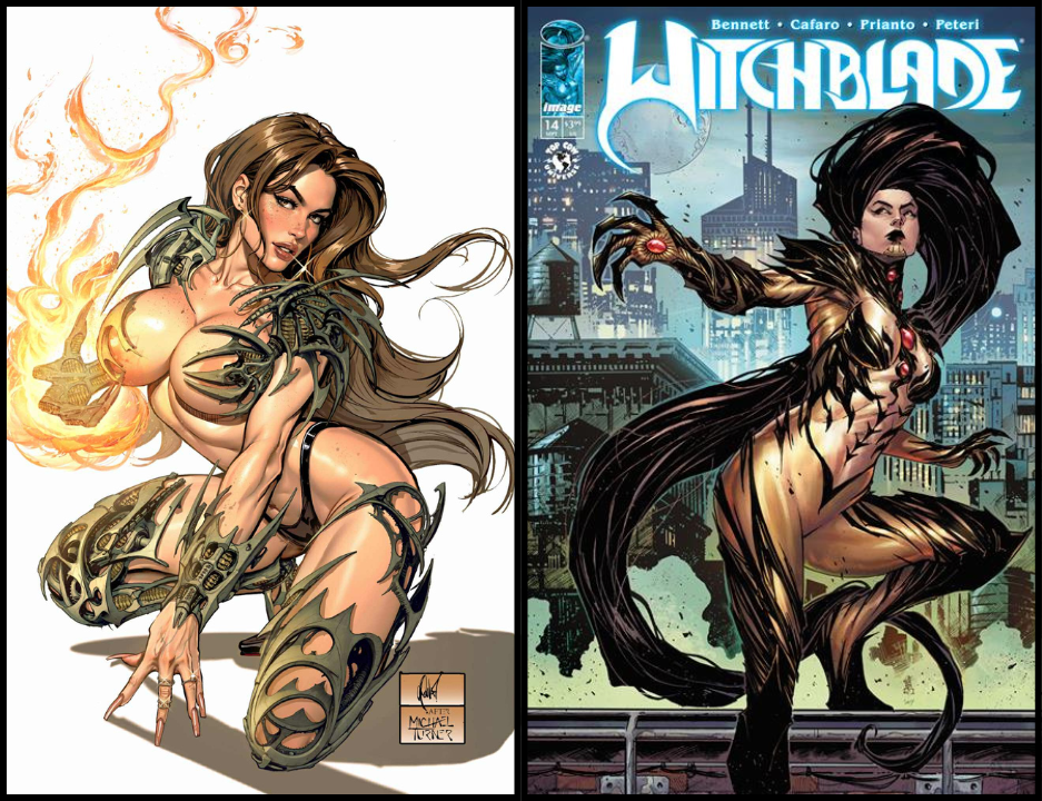 WITCHBLADE #14 CEDRIC POULAT CLASSIC & COVER A - SET OF 2