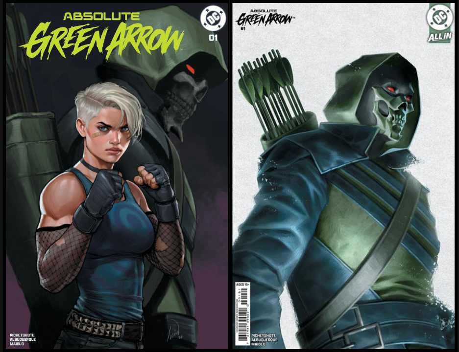 ABSOLUTE GREEN ARROW #1 - TALAVERA TD & 1:25 RATIO - 2 COVER SET - (RELEASE: 5/20/26)