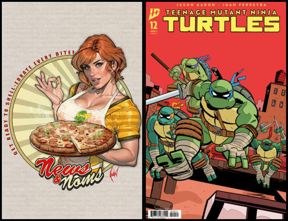 TMNT #12 CEDRIC POULAT - VIRGIN & EDGAR 1:25 - SET OF 2 (RELEASE: 10/22/25)