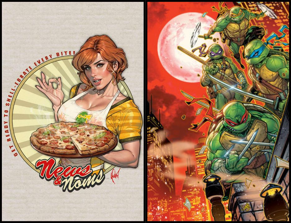 TMNT #12 CEDRIC POULAT - VIRGIN & JONBOY 1:50 - SET OF 2 (RELEASE: 10/22/25)