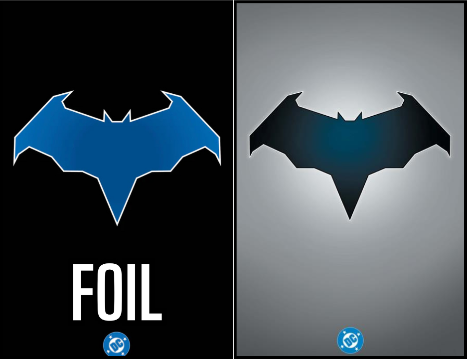 BATMAN #1 FOIL & PAPER LOGO VARIANT - SET OF 2 (RELEASE: 9/3/25)