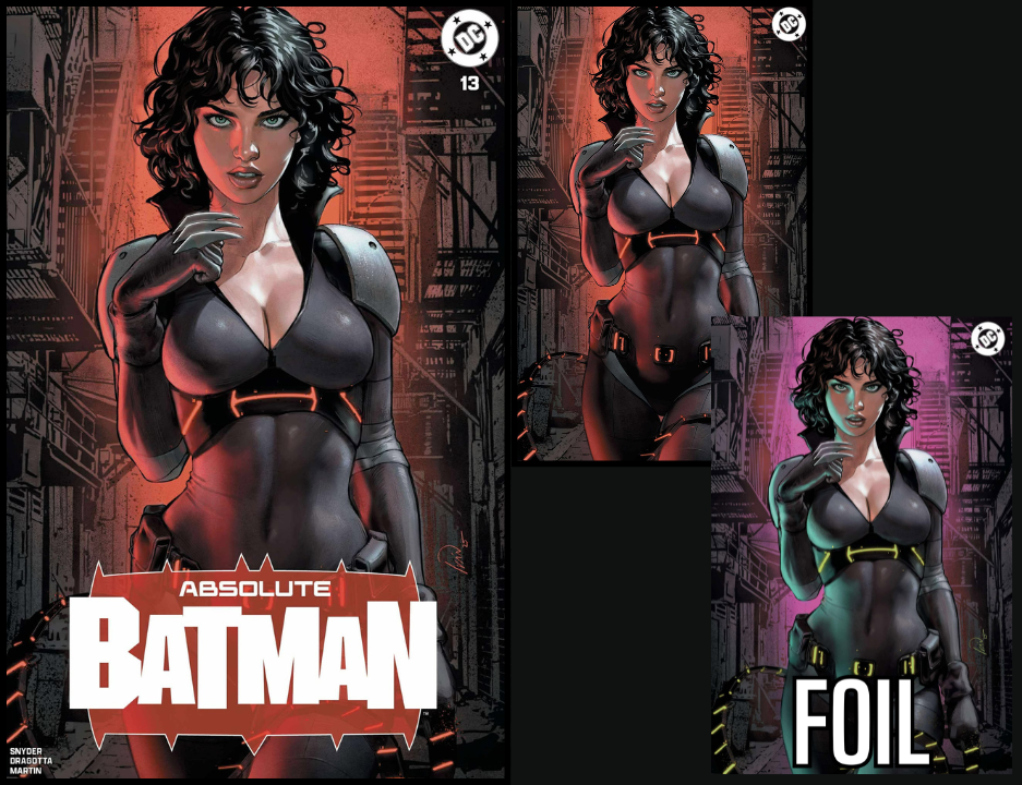 ABSOLUTE BATMAN #13 IVAN TALAVERA - TRADE DRESS, VIRGIN, & FOIL - SET OF 3