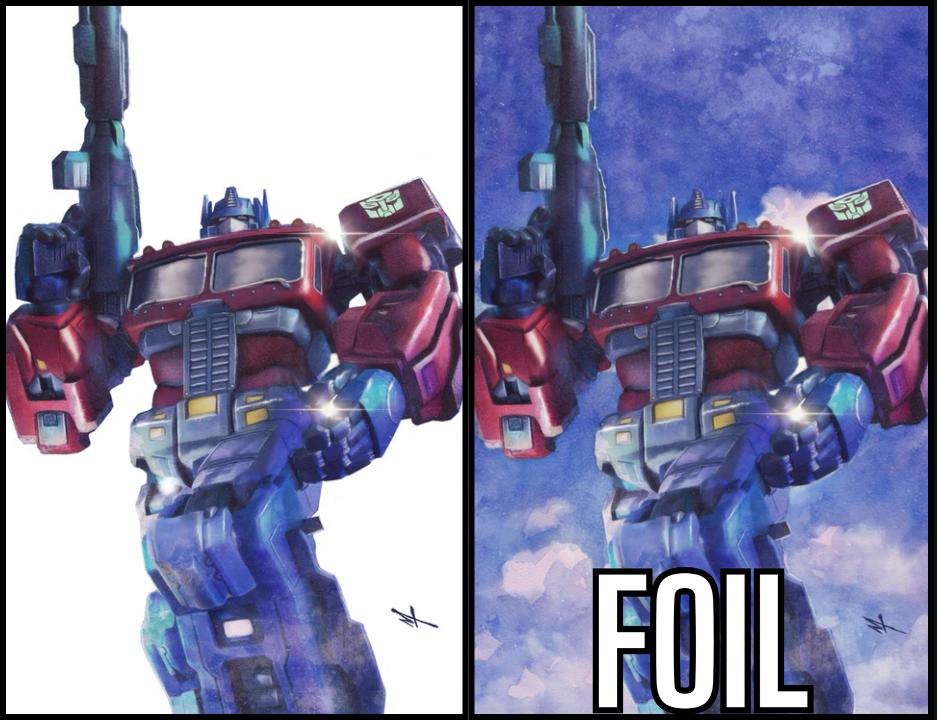 TRANSFORMERS #25 TURINI - VIRGIN & FOIL - SET OF 2