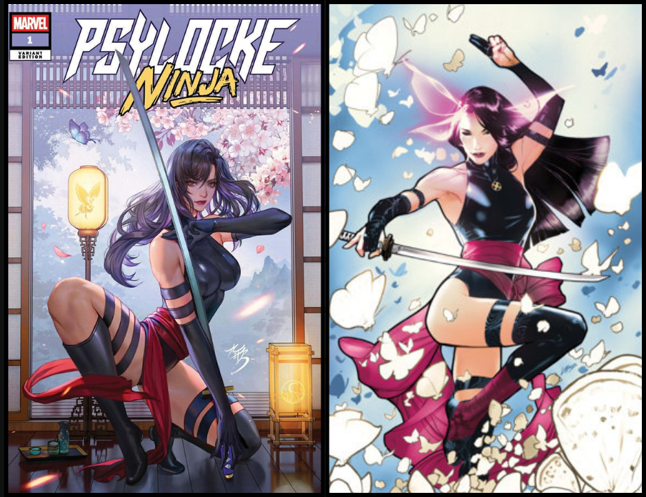 PSYLOCKE NINJA #1 FANYANG - TRADE DRESS & LOBOS 1:100 - SET OF 2 (RELEASE: 1/21/26)