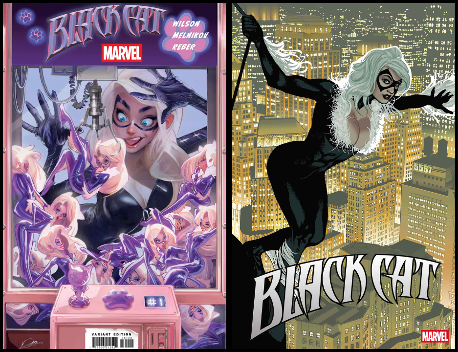 BLACK CAT #1 LOZANO TRADE & ADAM HUGHES COVER A - SET OF 2