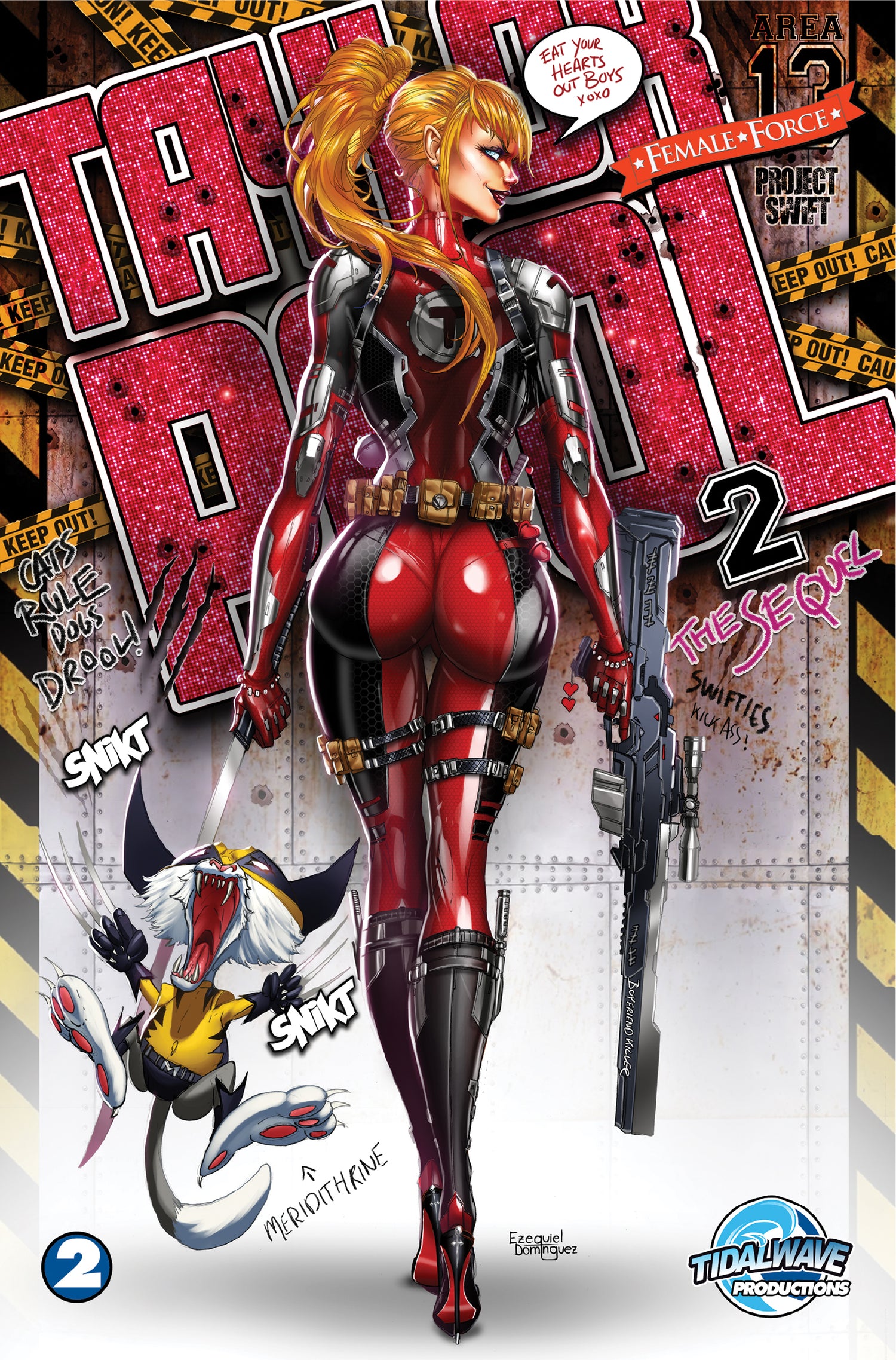 FEMALE FORCE: TAYLOR SWIFT #2 - JAMIE TYNDALL TRADE DRESS FOIL - LIMITED TO 50