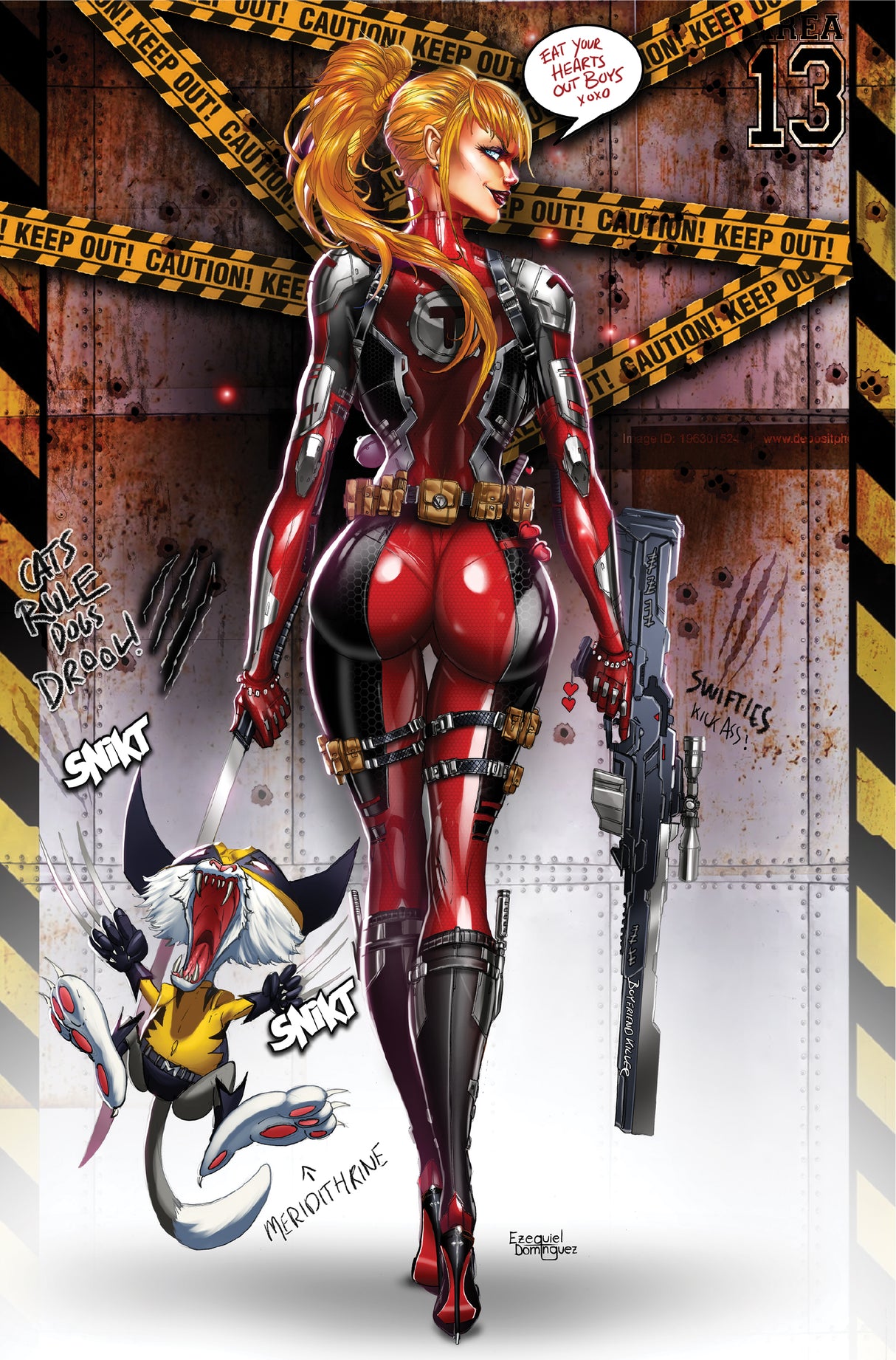 FEMALE FORCE: TAYLOR SWIFT #2 - JAMIE TYNDALL ART ONLY FOIL - LIMITED TO 50