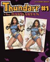 THUNDARR #1 POULAT - VIRGIN GREY & YELLOW - SET OF 2