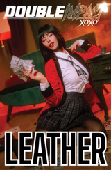 DOUBLE IMPACT #2 YUNOGANA COSPLAY - "GAMBLER" - TRADE NICE LEATHER - LTD 5
