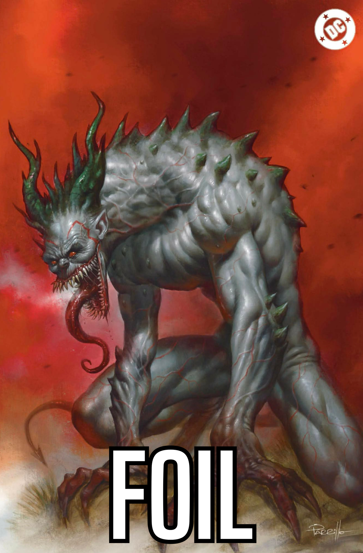 ABSOLUTE BATMAN #17 PARRILLO - FOIL - LTD 1000