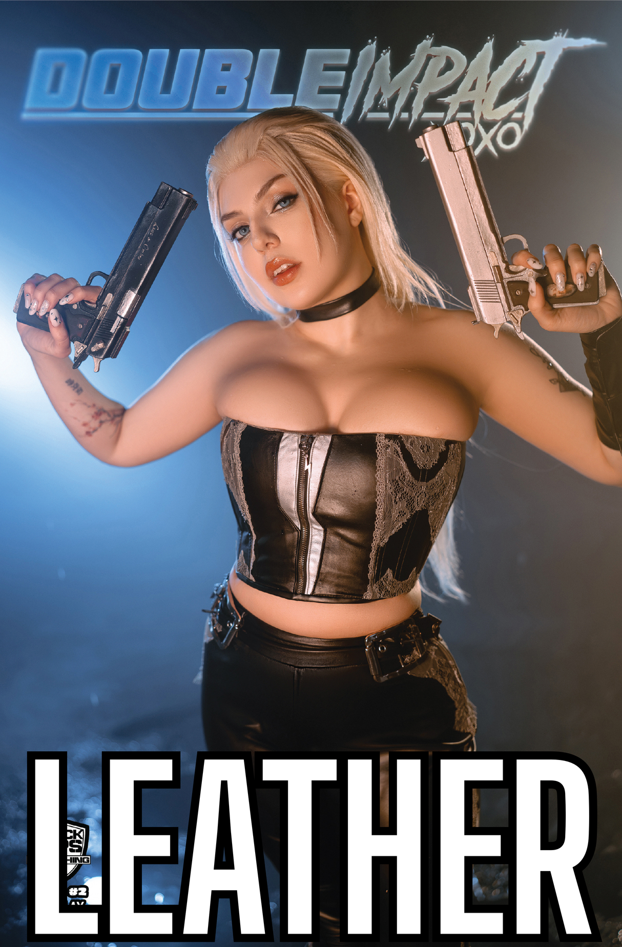 DOUBLE IMPACT #2 ELSIE VI COSPLAY - TRADE NICE LEATHER - LTD 10