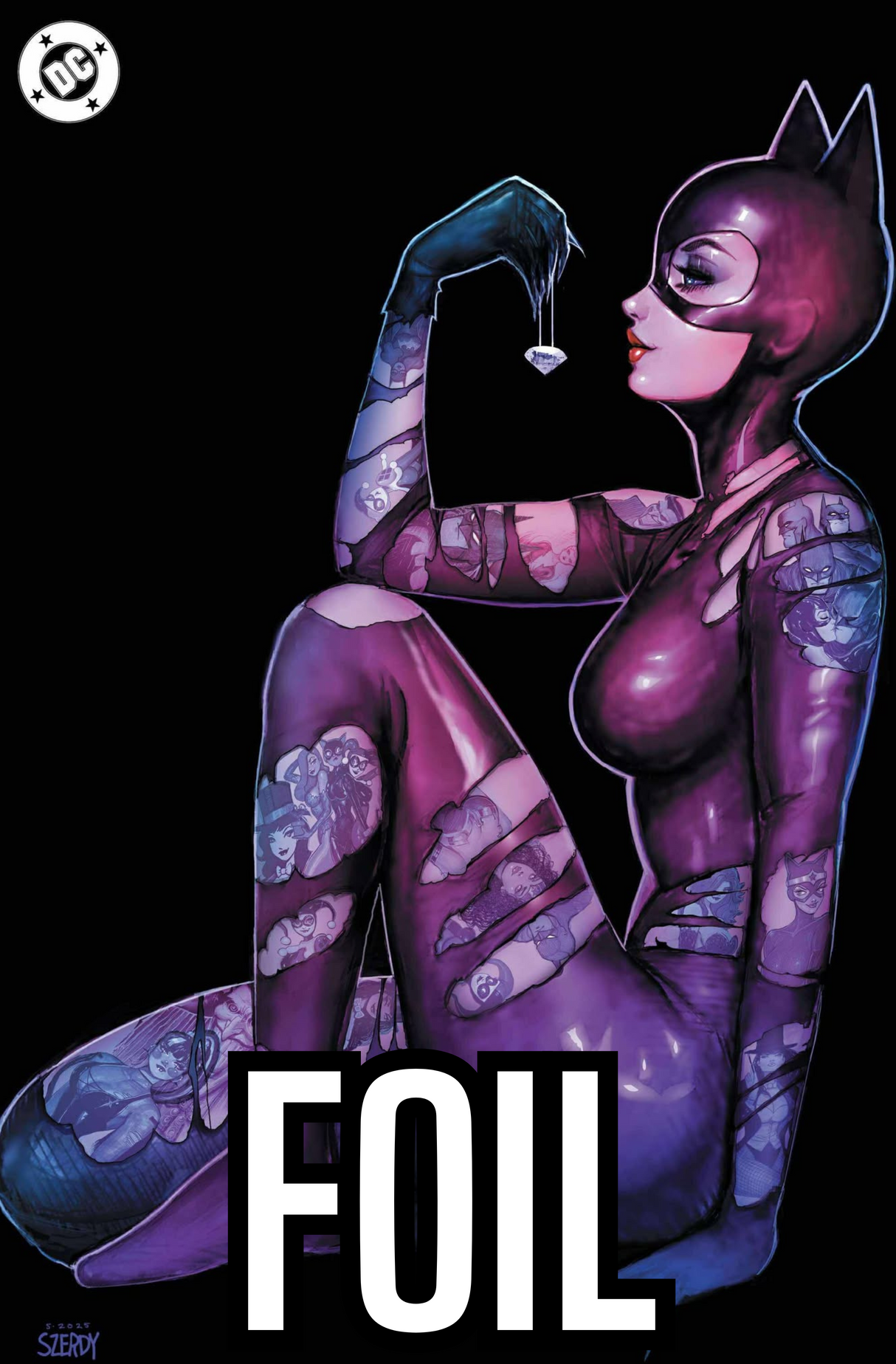 CATWOMAN #78 SZERDY - 616 SHARED EXCLUSIVE - FOIL - LTD 1000