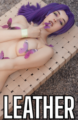 DOUBLE IMPACT #2 DARIA HIME COSPLAY - "PINK NINJA" - WRAP LEATHER - LTD 10