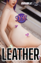 DOUBLE IMPACT #2 DARIA HIME COSPLAY - "PINK NINJA" - SECRET UP CLOSE BOOTIE LEATHER - LTD 5