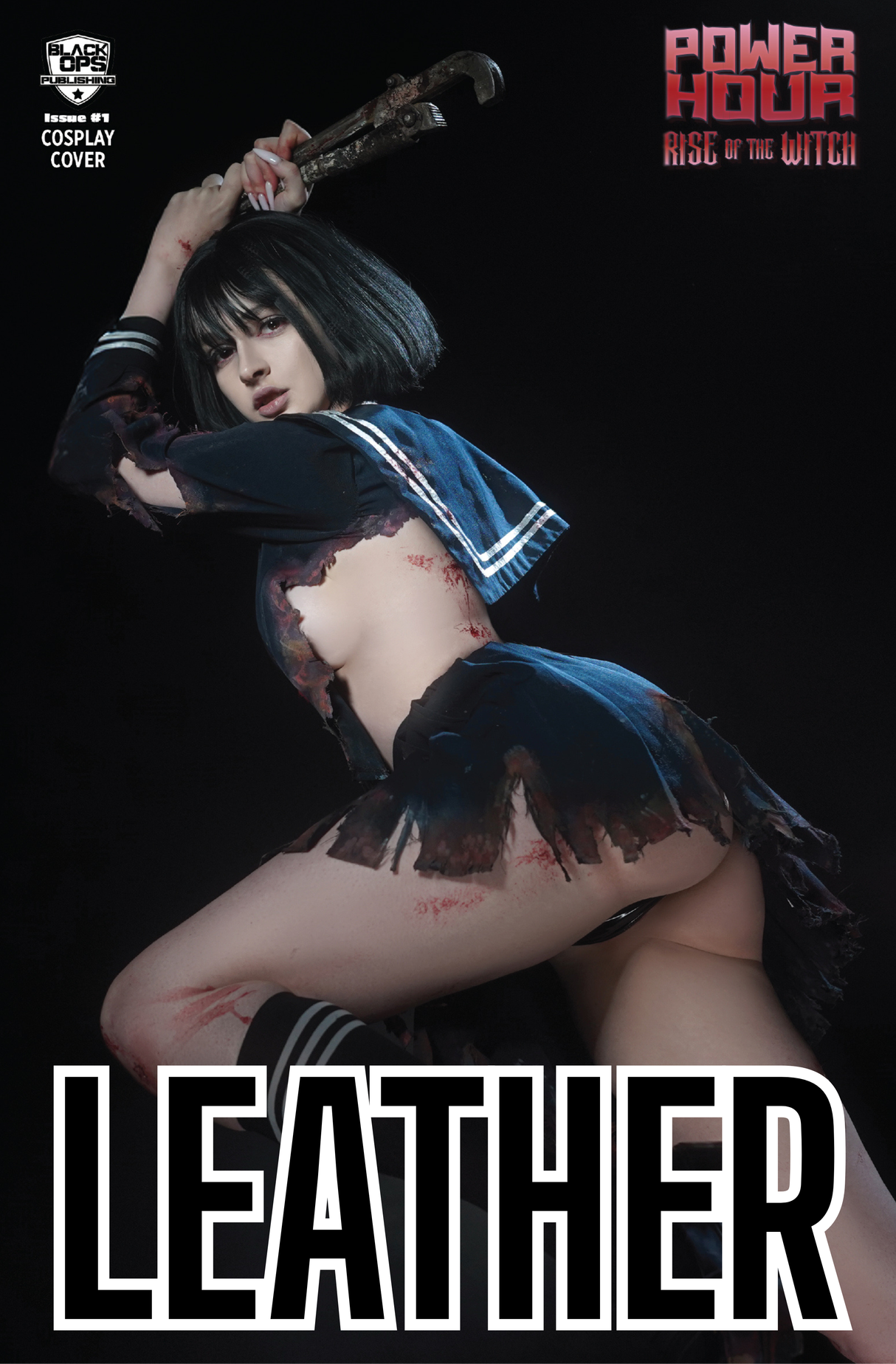 POWER HOUR: RISE OF THE WITCH #1 DARIA HIME "SILENT" COSPLAY - BOOTY LEATHER - LTD 5