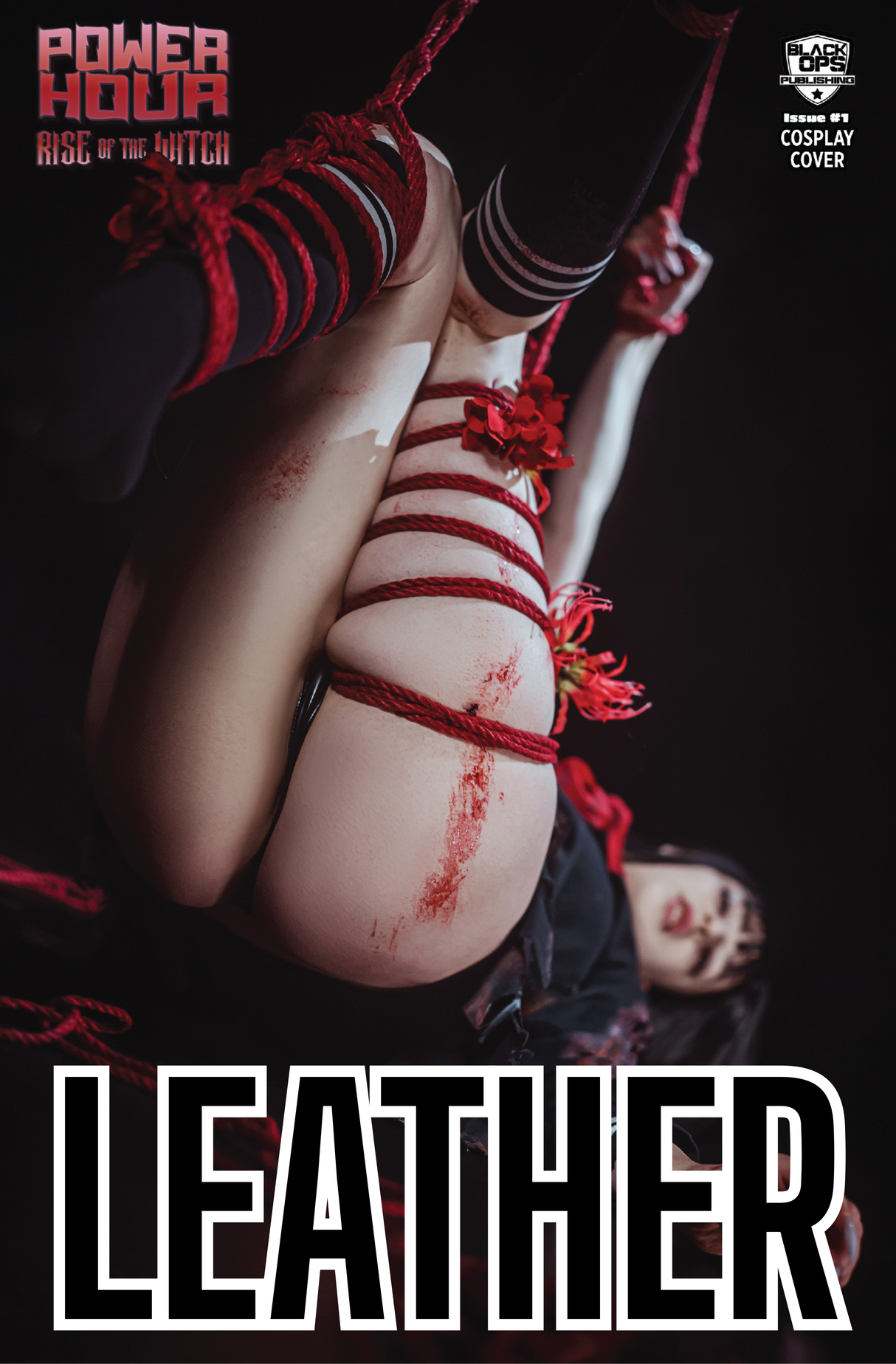 POWER HOUR: RISE OF THE WITCH #1 DARIA HIME "SILENT" COSPLAY - BOUND BOOTY LEATHER - LTD 5