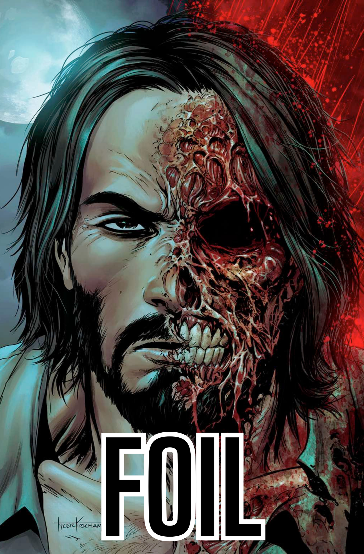 BRZRKR: THE BLEEDING TIDE #1 KIRKHAM - FOIL - LTD 500