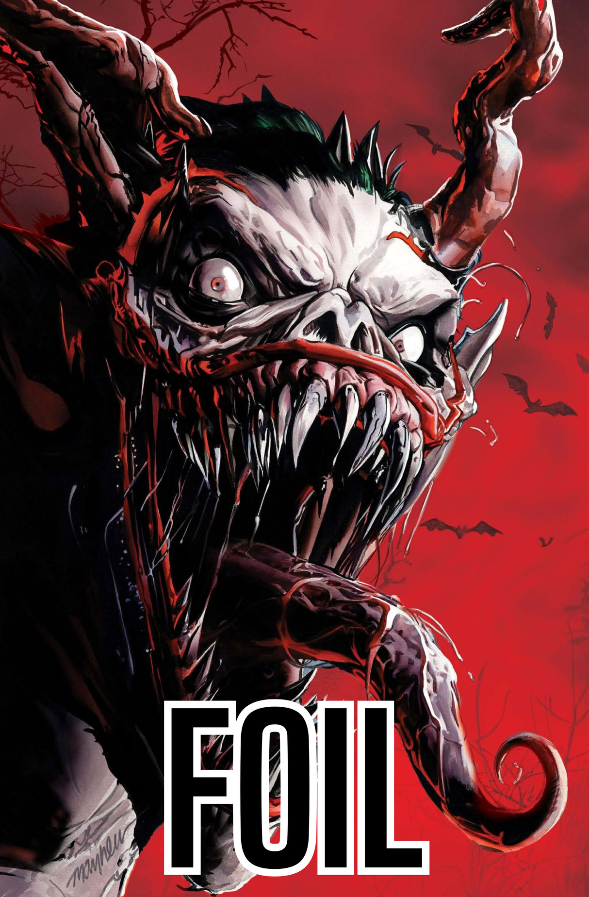 ABSOLUTE BATMAN #15 MAYHEW - RED FOIL - LTD 1000