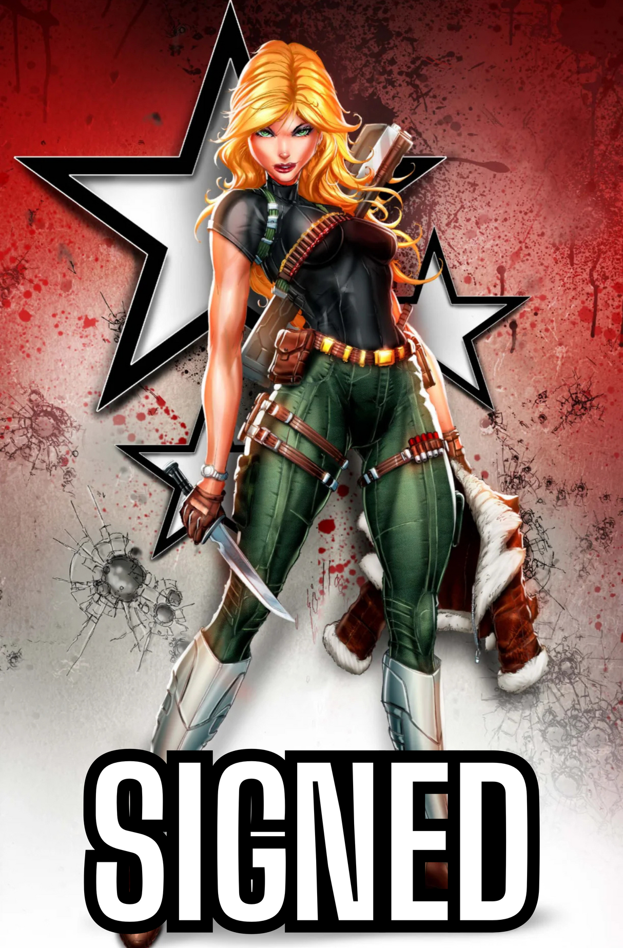 G.I. JOE #10 JAMIE TYNDALL - 616 SHARED EXCLUSIVE - VIRGIN - LTD 750