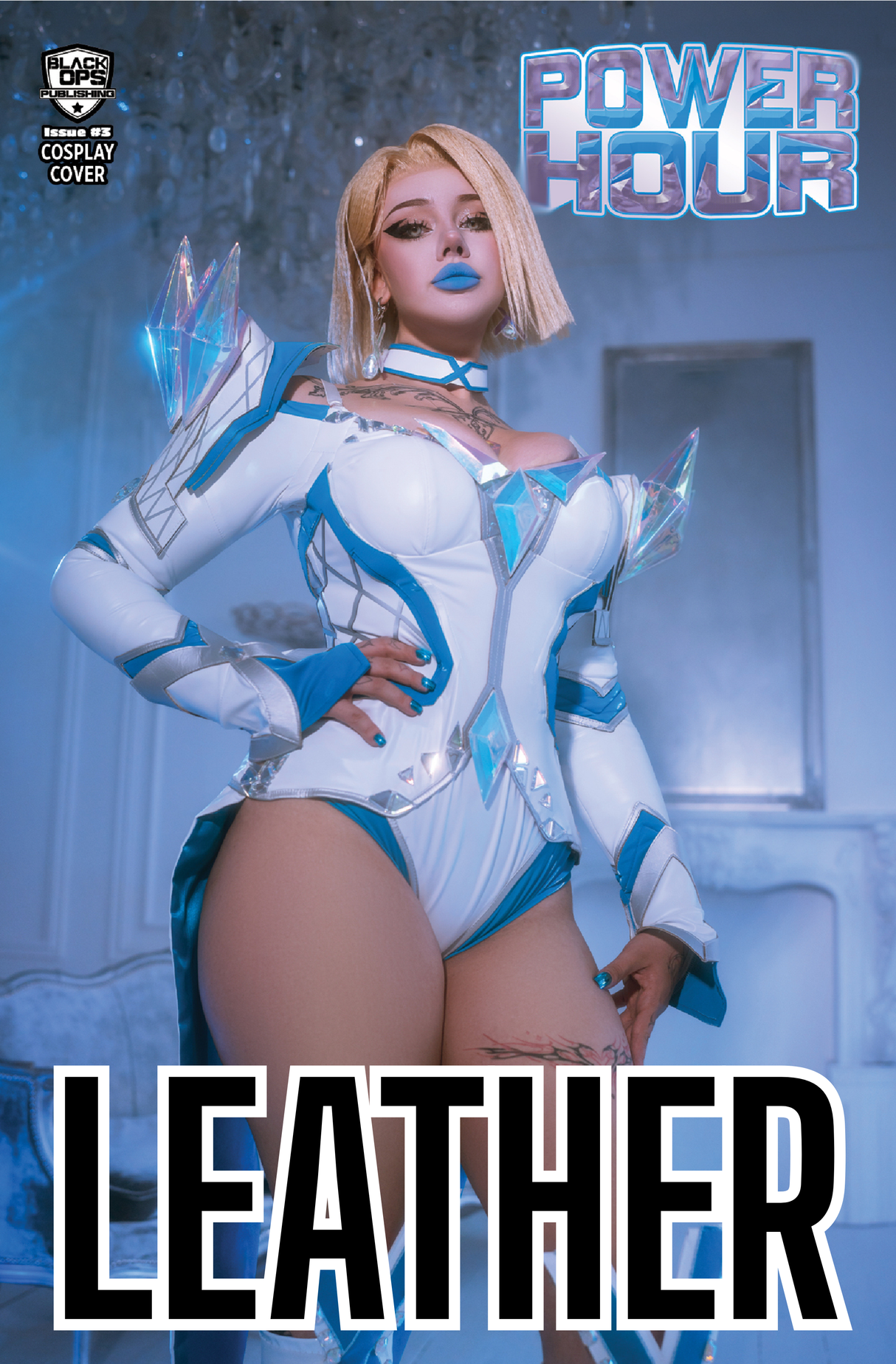POWER HOUR #3 KATSUMI TORI COSPLAY - "FROSTY" - TRADE NICE LEATHER - LTD 5