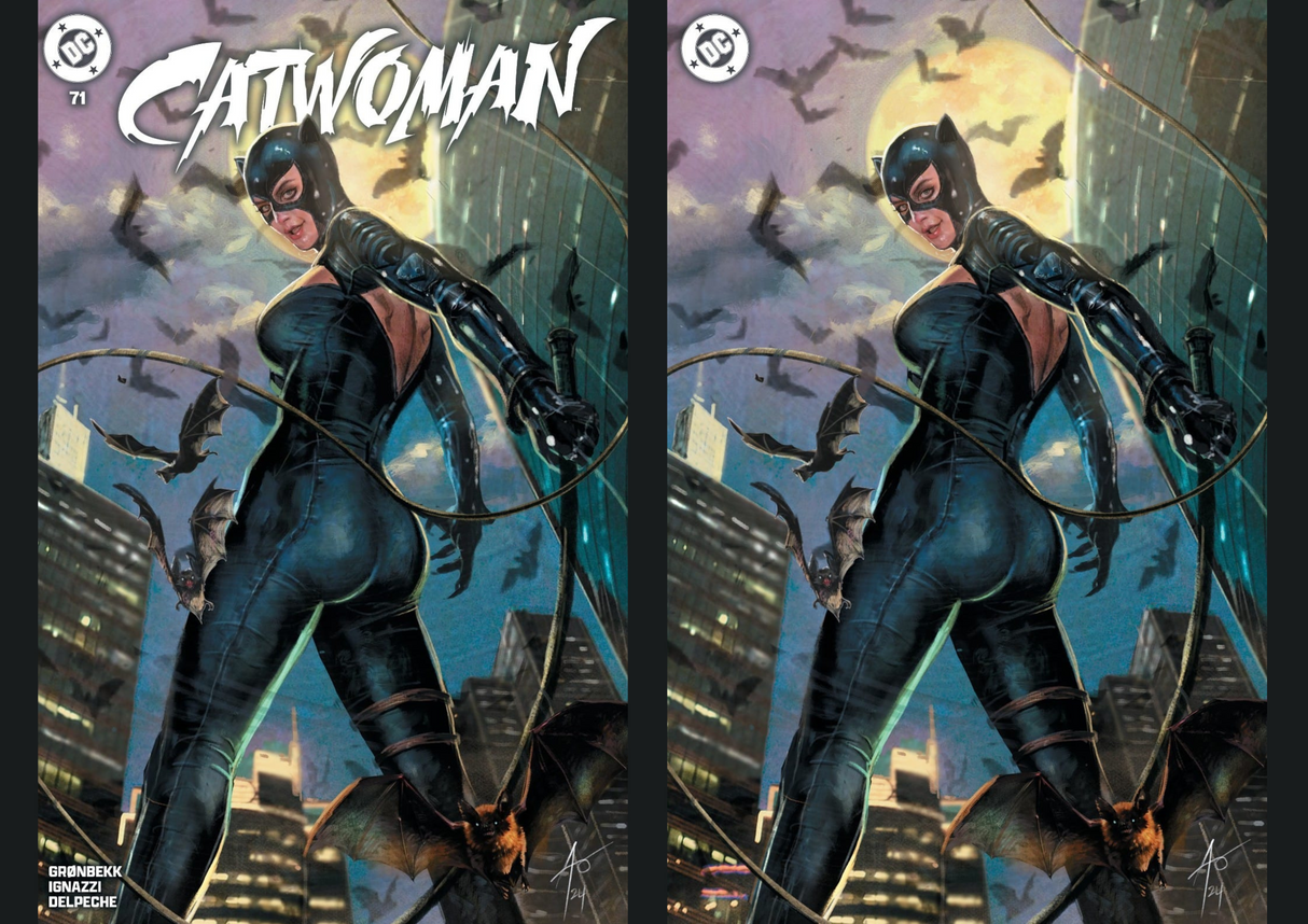 CATWOMAN #71 RUDY AO - CK MEGACON EXCLUSIVE - TRADE & VIRGIN SET