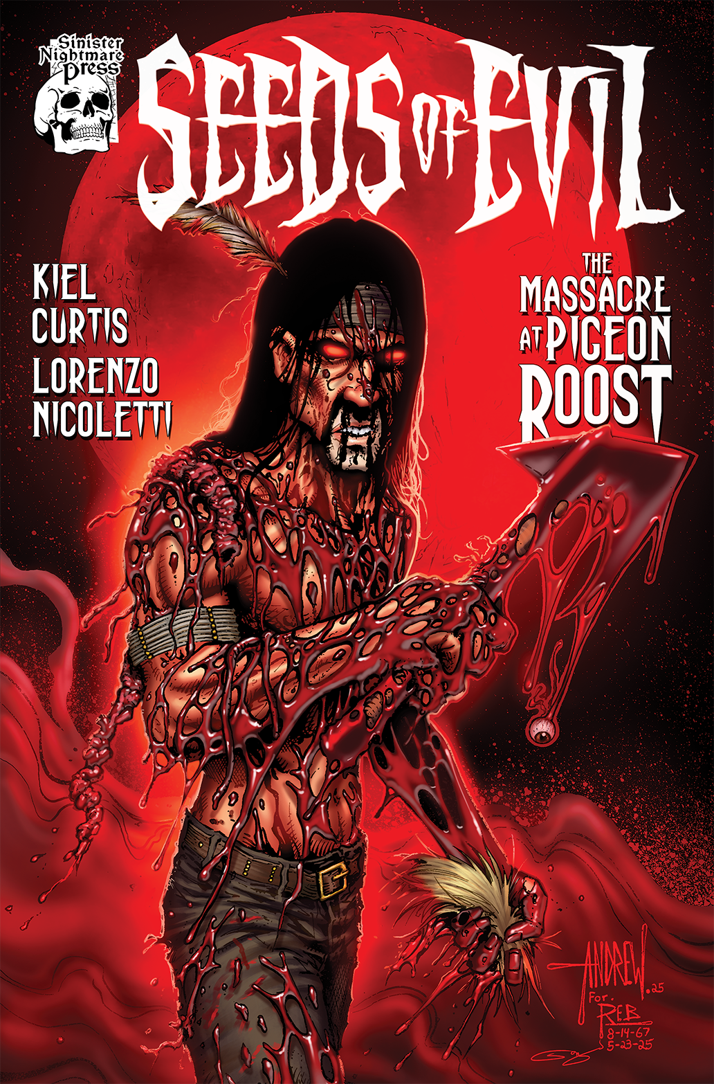 SEEDS OF EVIL #1 MANGUM - TRADE DRESS - KICKSTARTER EDITION