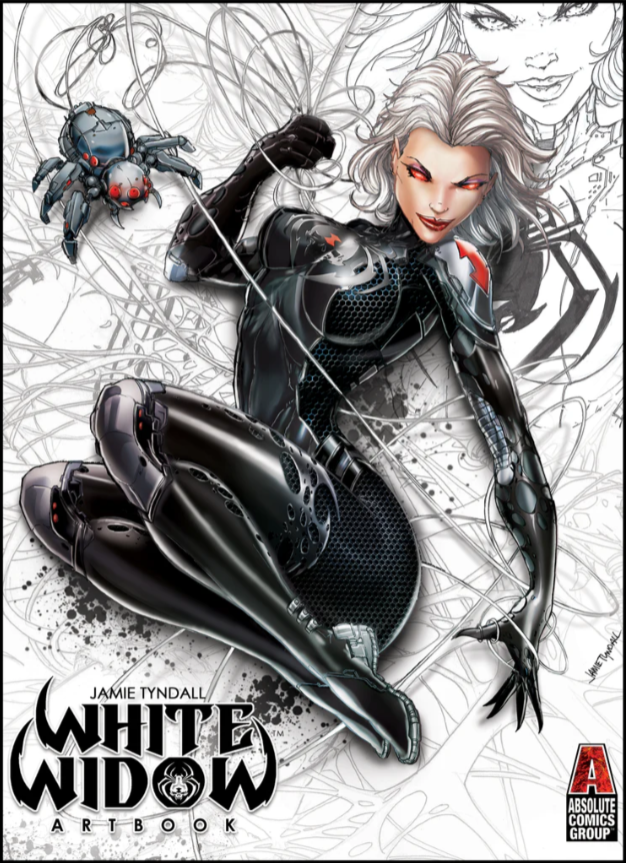 JAMIE TYNDALL - WHITE WIDOW ARTBOOK