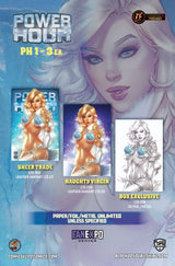 POWER HOUR #3 EBAS "ICE QUEEN" - DENVER FANEXPO EXCLUSIVE - TRADE SHEER FOIL