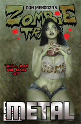 DAN MENDOZA'S ZOMBIE TRAMP #56 SHIKARII - "GAME OVER" C2E2 EXCLUSIVE - TRAMP SPECIAL NICE METAL - LTD 20