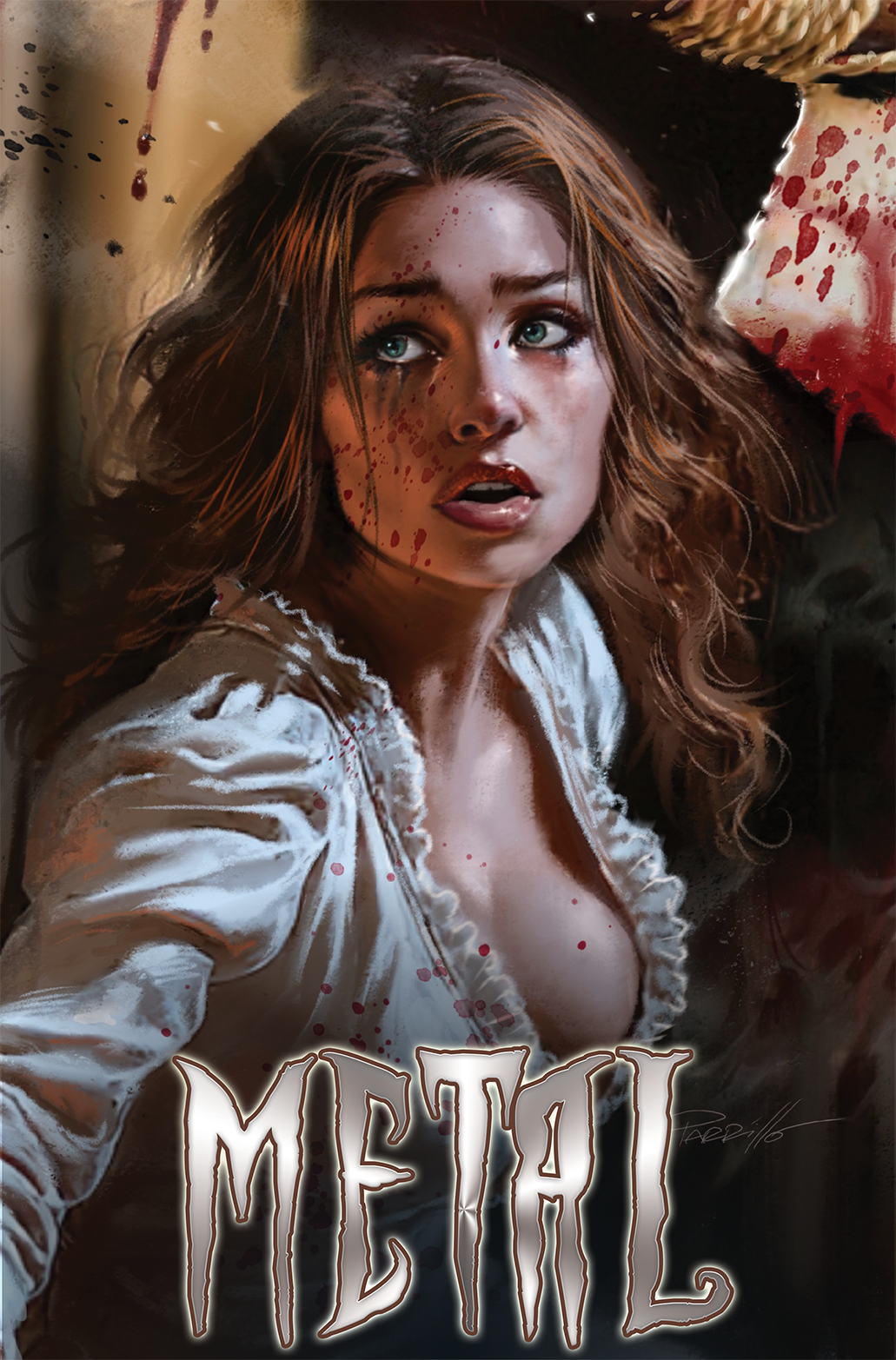 SEEDS OF EVIL #1 PARRILLO - UP CLOSE - VIRGIN METAL - KICKSTARTER EDITION