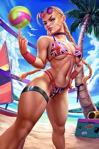2024 STREET FIGHTER SWIMSUIT SPECIAL - TRISTARR - UNION JACK - LTD 450