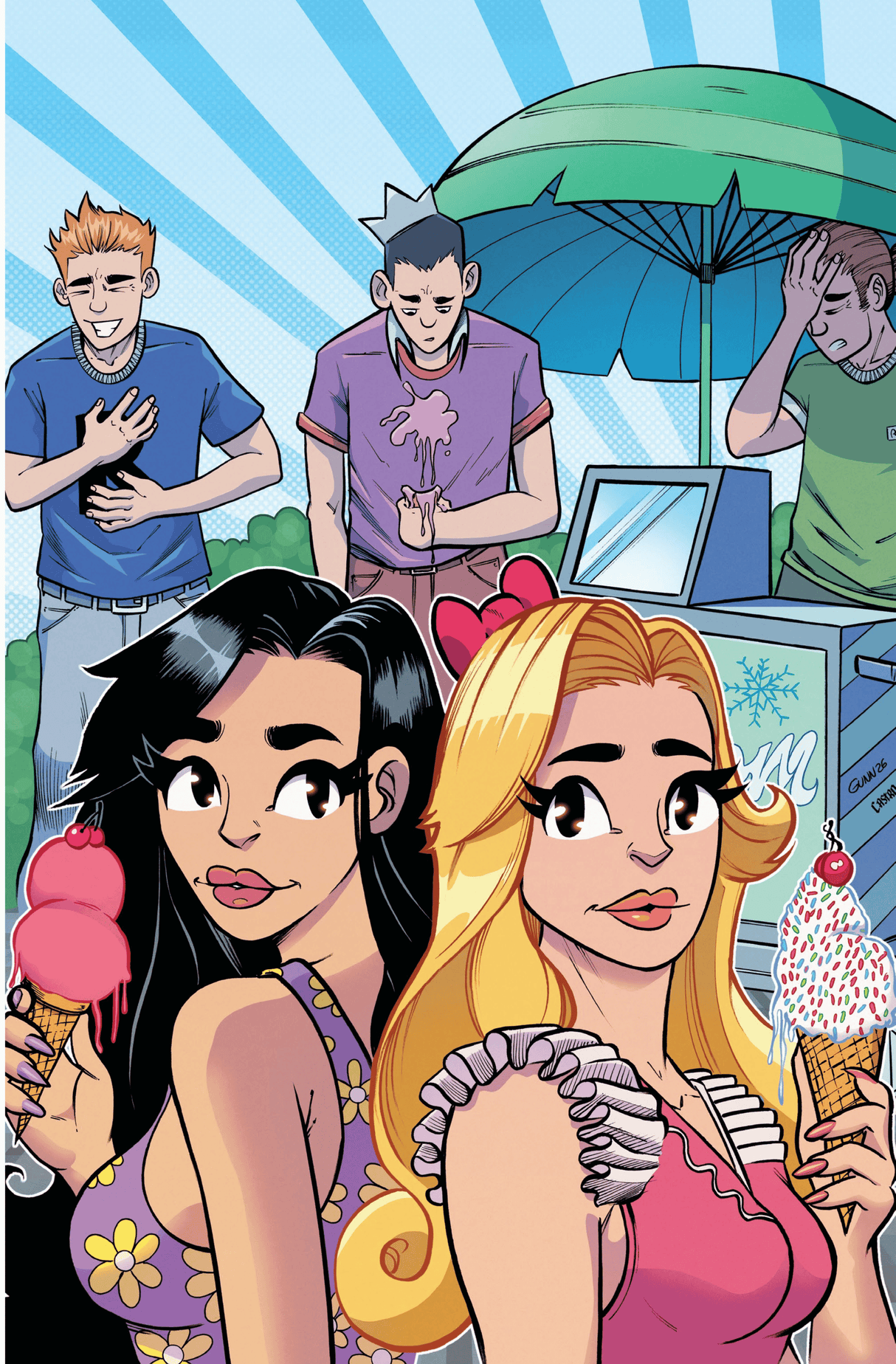 ARCHIE #1 - GUNN - VIRGIN - LIMITED TO 250
