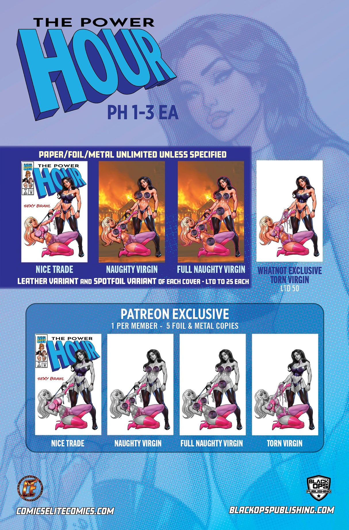 POWER HOUR #3 BRIAN MIROGLIO "LEASH" HOMAGE - TRADE NICE FOIL