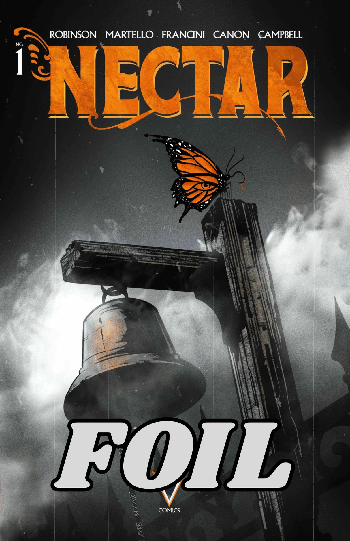 NECTAR #1 - SECOND PRINT - JEREMY ROBINSON - TRADE FOIL - LTD 500