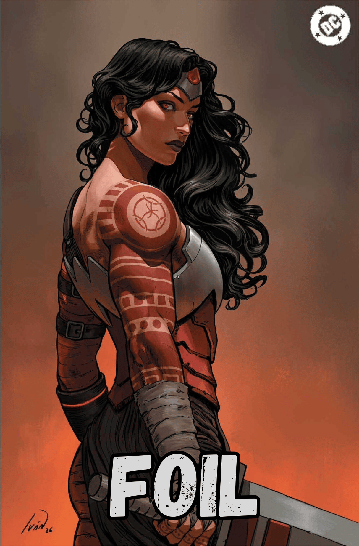 ABSOLUTE WONDER WOMAN #19 - TALAVERA - VIRGIN FOIL - LTD 1000