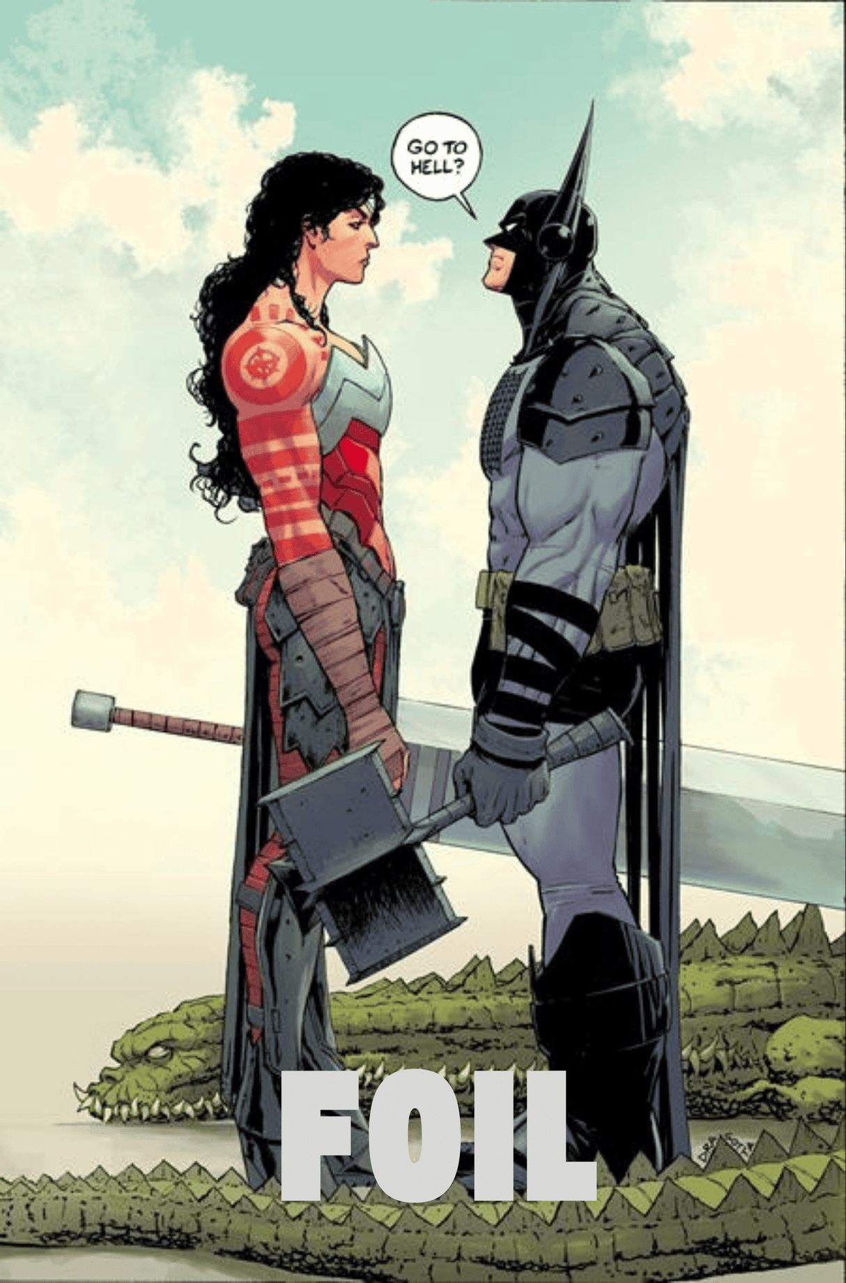 ABSOLUTE BATMAN #16 Second Printing Cvr B Nick Dragotta FOIL- (RELEASE: 3/18/26)