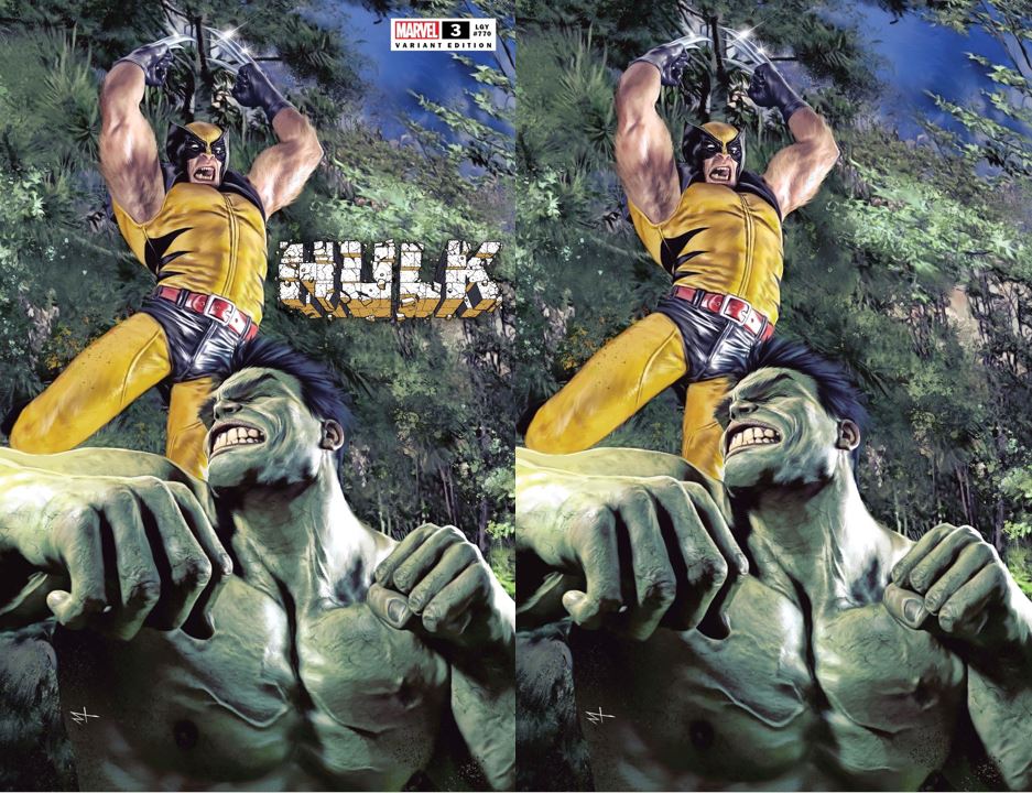 HULK #3 - TURINI EXCLUSIVE - TRADE DRESS & VIRGIN SET