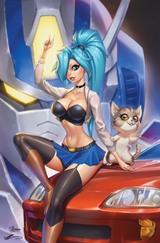 ITASHA IDOLS #1 - ALE GARZA - TRADE & VIRGIN - 2 COVER SET