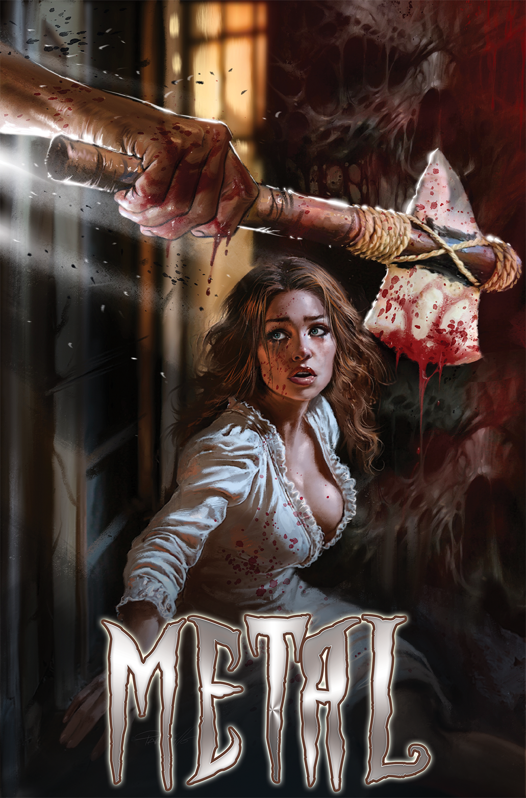 SEEDS OF EVIL #1 PARRILLO - VIRGIN METAL - KICKSTARTER EDITION