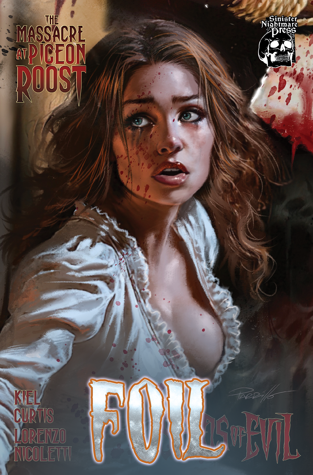 SEEDS OF EVIL #1 PARRILLO - UP CLOSE - TRADE FOIL - KICKSTARTER EDITION